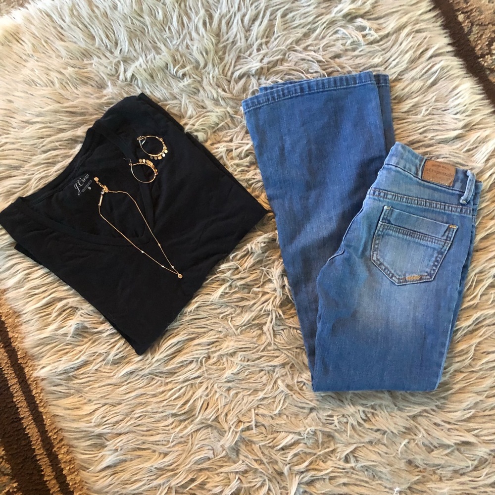 Women’s Aeropostale Jeans Hailey flare, size regular 00